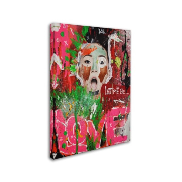 Sr.LaSso 'Let Me Be Love' Canvas Art,24x32